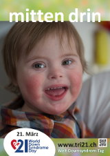 Poster zum Welt Down-Syndrom Tag 2014