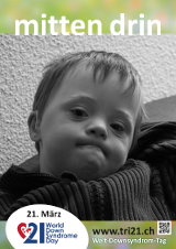 Poster zum Welt Down-Syndrom Tag 2014