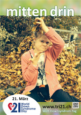 Poster zum Welt Down-Syndrom Tag 2014