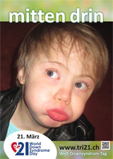 Poster zum Welt Down-Syndrom Tag 2014