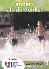 Poster zum Welt Down-Syndrom Tag 2015