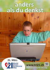 Poster zum Welt Down-Syndrom Tag 2015