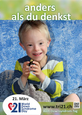 Poster zum Welt Down-Syndrom Tag 2015