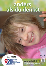 Poster zum Welt Down-Syndrom Tag 2015