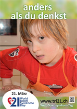 Poster zum Welt Down-Syndrom Tag 2015