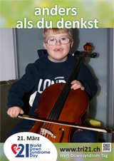 Poster zum Welt Down-Syndrom Tag 2015