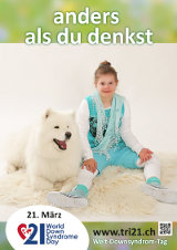 Poster zum Welt Down-Syndrom Tag 2015