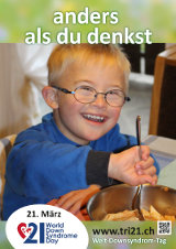 Poster zum Welt Down-Syndrom Tag 2015