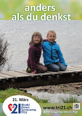 Poster zum Welt Down-Syndrom Tag 2015