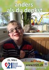 Poster zum Welt Down-Syndrom Tag 2015