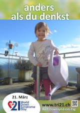 Poster zum Welt Down-Syndrom Tag 2015