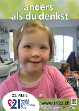Poster zum Welt Down-Syndrom Tag 2015