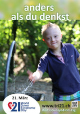 Poster zum Welt Down-Syndrom Tag 2015