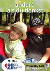 Poster zum Welt Down-Syndrom Tag 2015