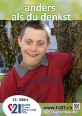 Poster zum Welt Down-Syndrom Tag 2015