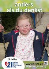 Poster zum Welt Down-Syndrom Tag 2015