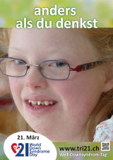 Poster zum Welt Down-Syndrom Tag 2015