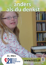 Poster zum Welt Down-Syndrom Tag 2015