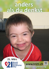Poster zum Welt Down-Syndrom Tag 2015