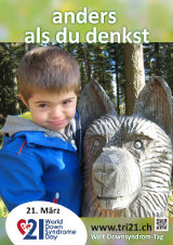 Poster zum Welt Down-Syndrom Tag 2015