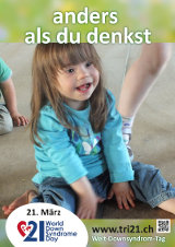 Poster zum Welt Down-Syndrom Tag 2015