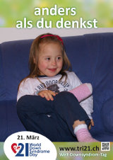 Poster zum Welt Down-Syndrom Tag 2015