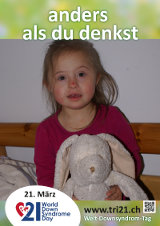 Poster zum Welt Down-Syndrom Tag 2015