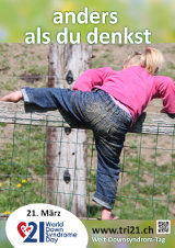 Poster zum Welt Down-Syndrom Tag 2015