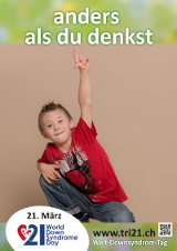 Poster zum Welt Down-Syndrom Tag 2015