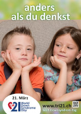 Poster zum Welt Down-Syndrom Tag 2015