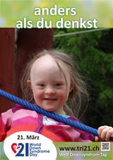 Poster zum Welt Down-Syndrom Tag 2015