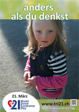 Poster zum Welt Down-Syndrom Tag 2015