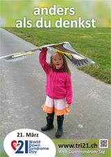 Poster zum Welt Down-Syndrom Tag 2015