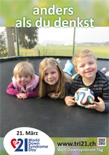 Poster zum Welt Down-Syndrom Tag 2015