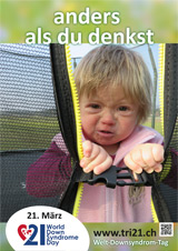 Poster zum Welt Down-Syndrom Tag 2015
