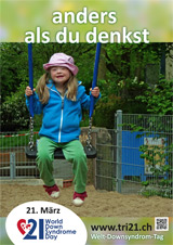 Poster zum Welt Down-Syndrom Tag 2015