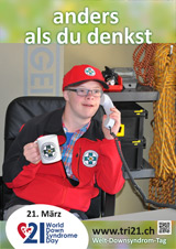 Poster zum Welt Down-Syndrom Tag 2015