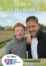 Poster zum Welt Down-Syndrom Tag 2015