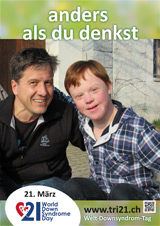 Poster zum Welt Down-Syndrom Tag 2015