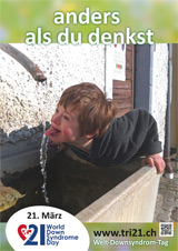 Poster zum Welt Down-Syndrom Tag 2015