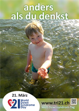 Poster zum Welt Down-Syndrom Tag 2015