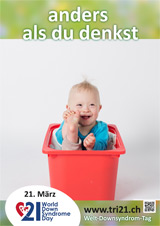 Poster zum Welt Down-Syndrom Tag 2015