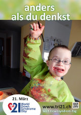 Poster zum Welt Down-Syndrom Tag 2015