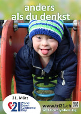 Poster zum Welt Down-Syndrom Tag 2015