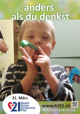 Poster zum Welt Down-Syndrom Tag 2015
