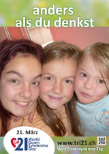Poster zum Welt Down-Syndrom Tag 2015