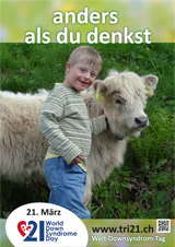 Poster zum Welt Down-Syndrom Tag 2015