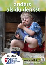 Poster zum Welt Down-Syndrom Tag 2015