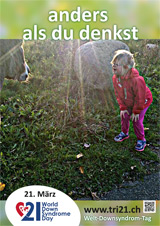 Poster zum Welt Down-Syndrom Tag 2015