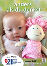 Poster zum Welt Down-Syndrom Tag 2015